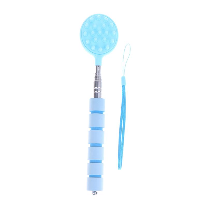 Extendable Cactus Back Scratcher With 2 Size Spikes Foam Handle One-Hand Itch Stick For Men & Women Portable Point Massage Stick