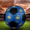 TAGLIA 5 Pallone da Calcio Federazione Calcistica Francese Colorato Per Tutte le Età Cucito a Macchina PVC Pronto per la Competizione Resistente Alta Rimbalzabilità
