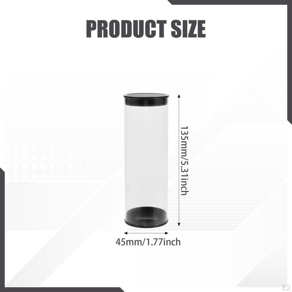 Clear Golf Ball Storage Box Accessory Gift Bag Transparent Container Organizer for Tennis Player