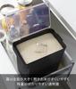 Yamazaki (Yamazaki Industries) Airtight Rice Bin, 10kg, with Measuring Cup, Black, Approx. W30.7 X D19.7 X H31.2cm, Tower Series, Moisture and Oxidati