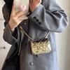 Sommermode Lackleder glänzend Mini-Tasche Damen neu Xiaoxiang Rautenmuster Ketten Umhängetasche
