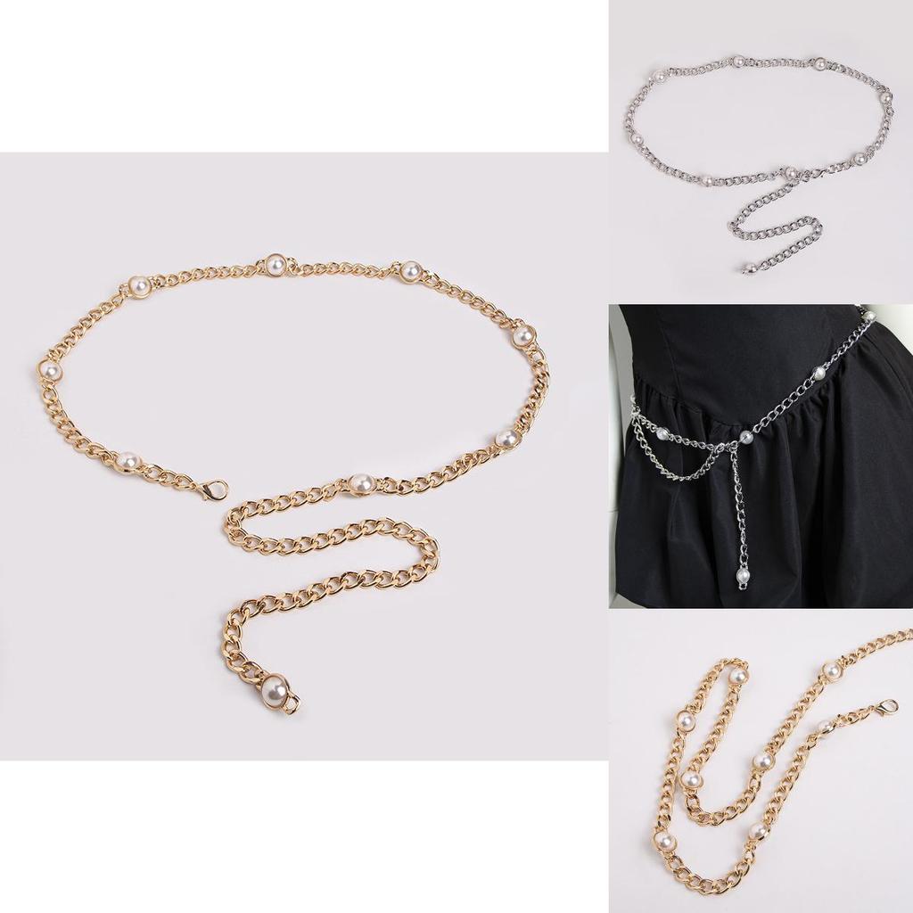 Elegant Pearl Waist Chain For Women With Lobster Clasp Perfect For Summer Fashion Accessory