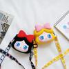 Wallet Cute Cute Kawaii Princess Crossbody Bag Silicone Coin Purse Waterproof Shoulder Bag Cartoon Wallet For Teen Girls Women