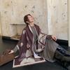 Simple  Fashionable and Versatile Warm Imitation Cashmere Scarf for Women In Autumn and Winter New Style High Looking Light Luxury Windproof Shawl