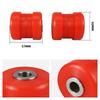 BEVINSEE 80A Polyurethane Rear Outer Upper Control Arm Bushing for BMW E46 E36 E85 E86 E89, Adjustable Camber Bushing Kit