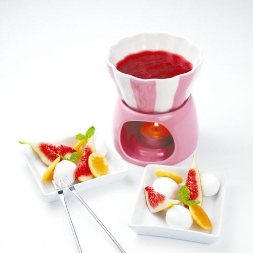 Sweet Kitchen Dessert Fondue, Pink, ST-003