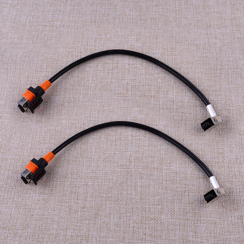 2Pcs D1S D1C D1R HID Xenon Blub Ballasts Adapter Wire Harness Cable Connector Socket
