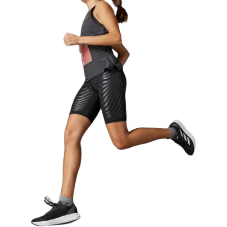 (WMNS) Adidas Adizero Control Running Short Leggings Asia Sizing 'Black' Women's IK9712