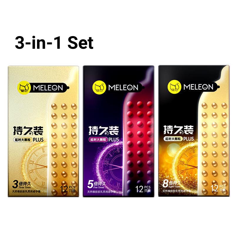 Prezervative Super Dotted Spike Prezervative din Latex Natural Dot Penis Sleeve Prezervative pentru bărbați Întârzierea contracepției sexuale Jucării sexuale intime pentru adulți