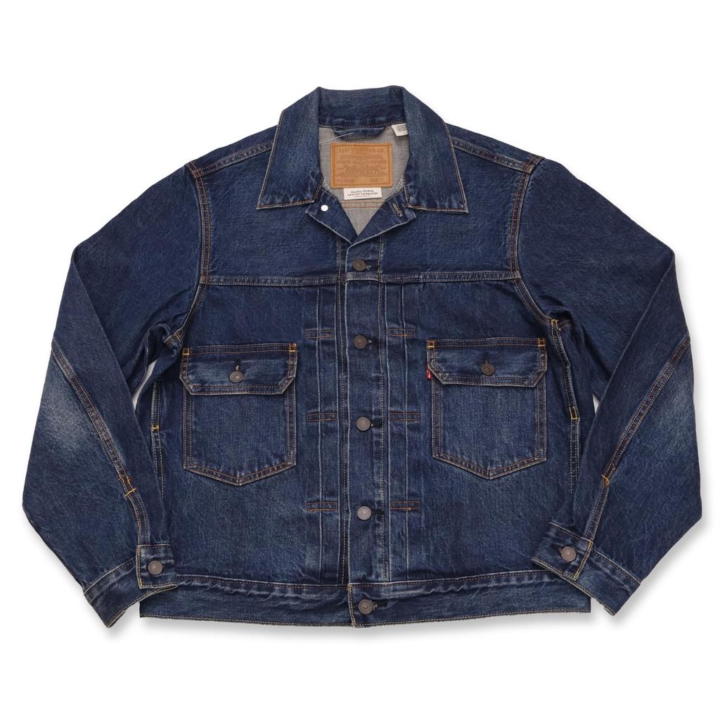 Levi's Джинсовая куртка-тракер Type II Мужская Темно-синий M A76320020