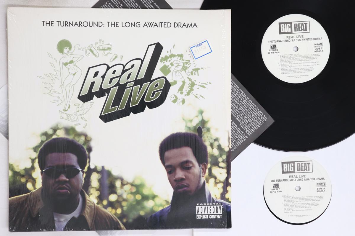 

LP Record REAL LIVE - Turnaround The Long Awaited Drama 926681 BIG BEAT 1996 US Rap & Hip-Hop/R&B Used