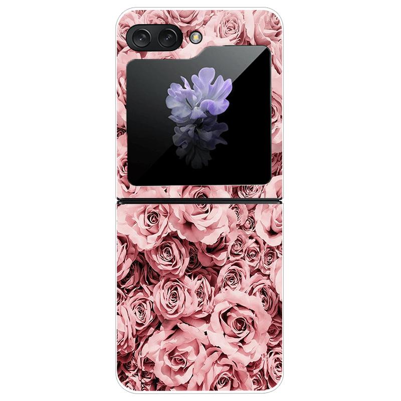 Clear Phone Case For Samsung Galaxy Z Flip7 Fashion Hard PC Silicone Cover For Galaxy Z Flip 7 5G ZFlip7 Transparent Protector