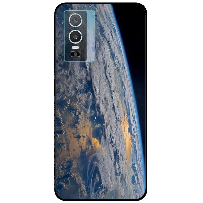 

For Vivo Y76 5G Case Animals Soft Silicone TPU Phone Back Cover Coque for Vivo Y 76 5G Protector VivoY76 5G Bumper V2124 Funda Vivo Y76 5G