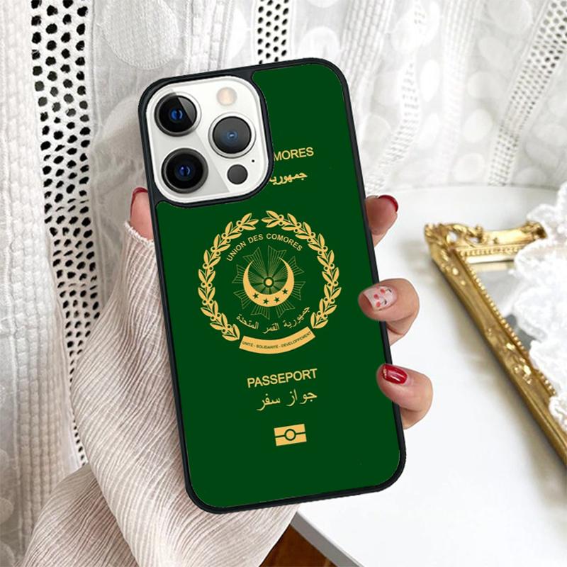 Comoros Flag Phone Case Cover For iPhone 17 Air 16 15 14 Plus for Apple 16 11 12 13 Pro Max Coque