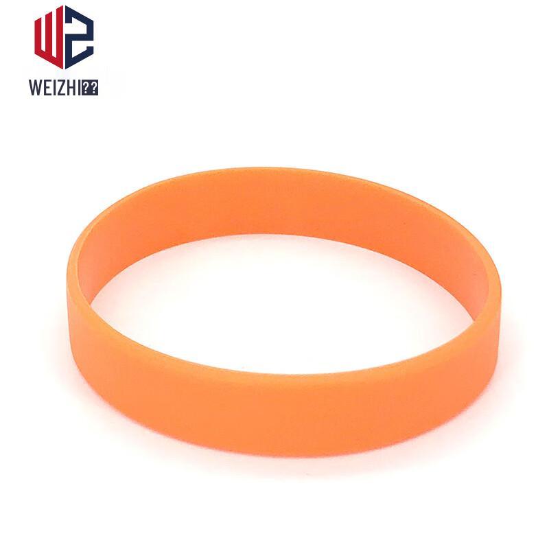 Weizhi Solid Color Silicone Sports Bracelet
