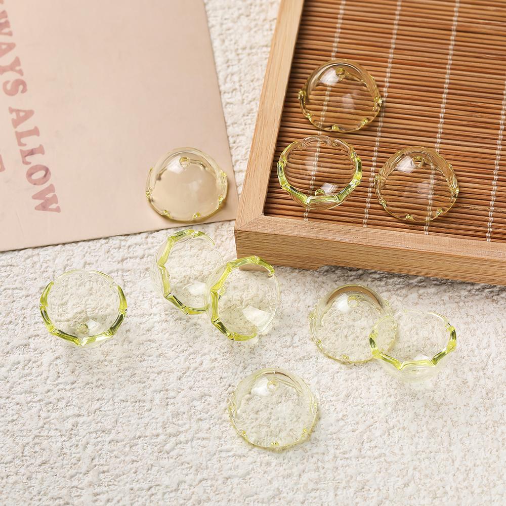 

10pcs/lot Transparent Acrylic Jellyfish Wind Chimes Beads for Handmade DIY Decoration Phone Chain Jewelry Making Accessories