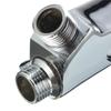 New Bathroom Laboratory Basin Faucet Tap Copper Foot Pedal Brass Basin Mixer Water Faucet Taps Single Cold Water