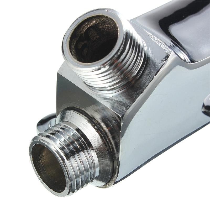 New Bathroom Laboratory Basin Faucet Tap Copper Foot Pedal Brass Basin Mixer Water Faucet Taps Single Cold Water