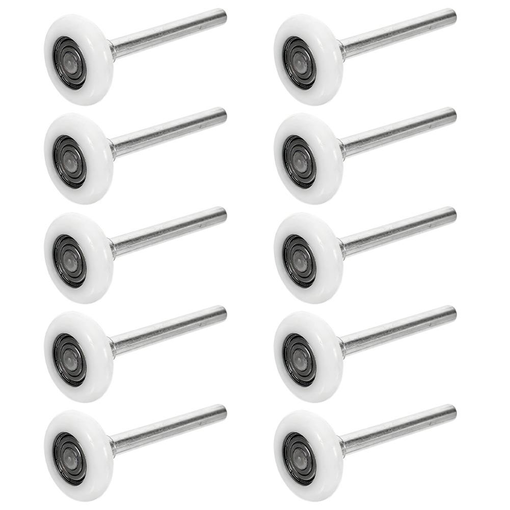 10pcs 6200ZZ Garage Door Bearing Rollers Nylon Garage Door Rollers Ball Bearings Noise Reduction Easy Installation