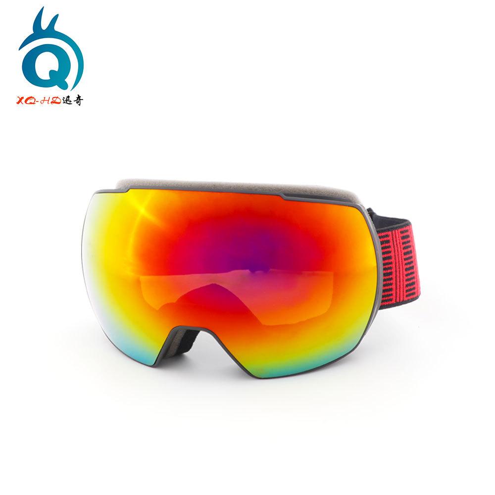 Specially designed for skiing and mountaineering, anti-fog dual-lens, dust-proof and sand-proof sports spherical prescription glasses