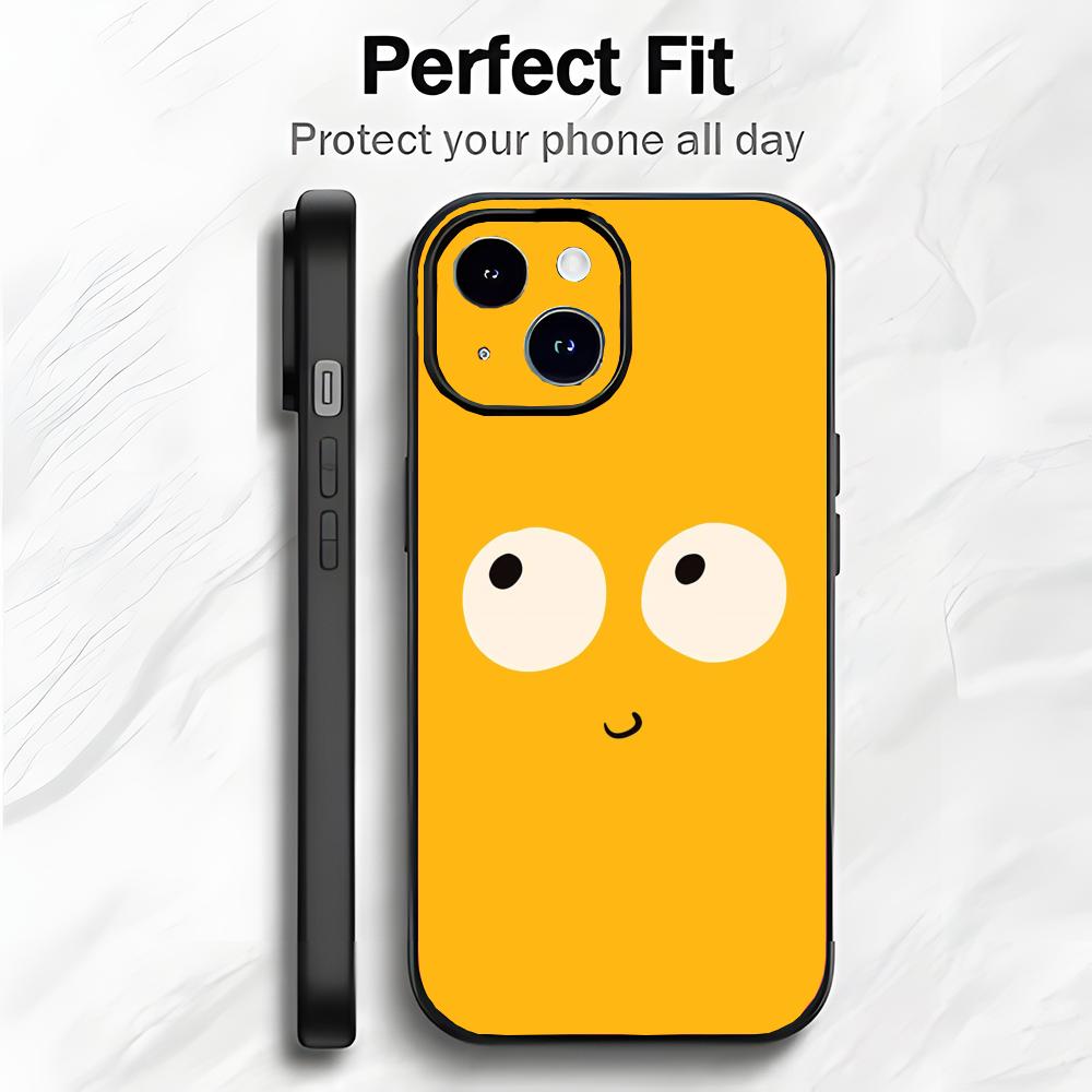 Funny Abstract Cute Emoticons Art Phone Case Phone Case Soft Packaging Lightweight For iPhone17 16 15 14 13ProMax