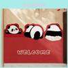 Moderne Panda Deurmat Met Pvc Materiaal Voor Huisentree En Gemakkelijk Afspoelen