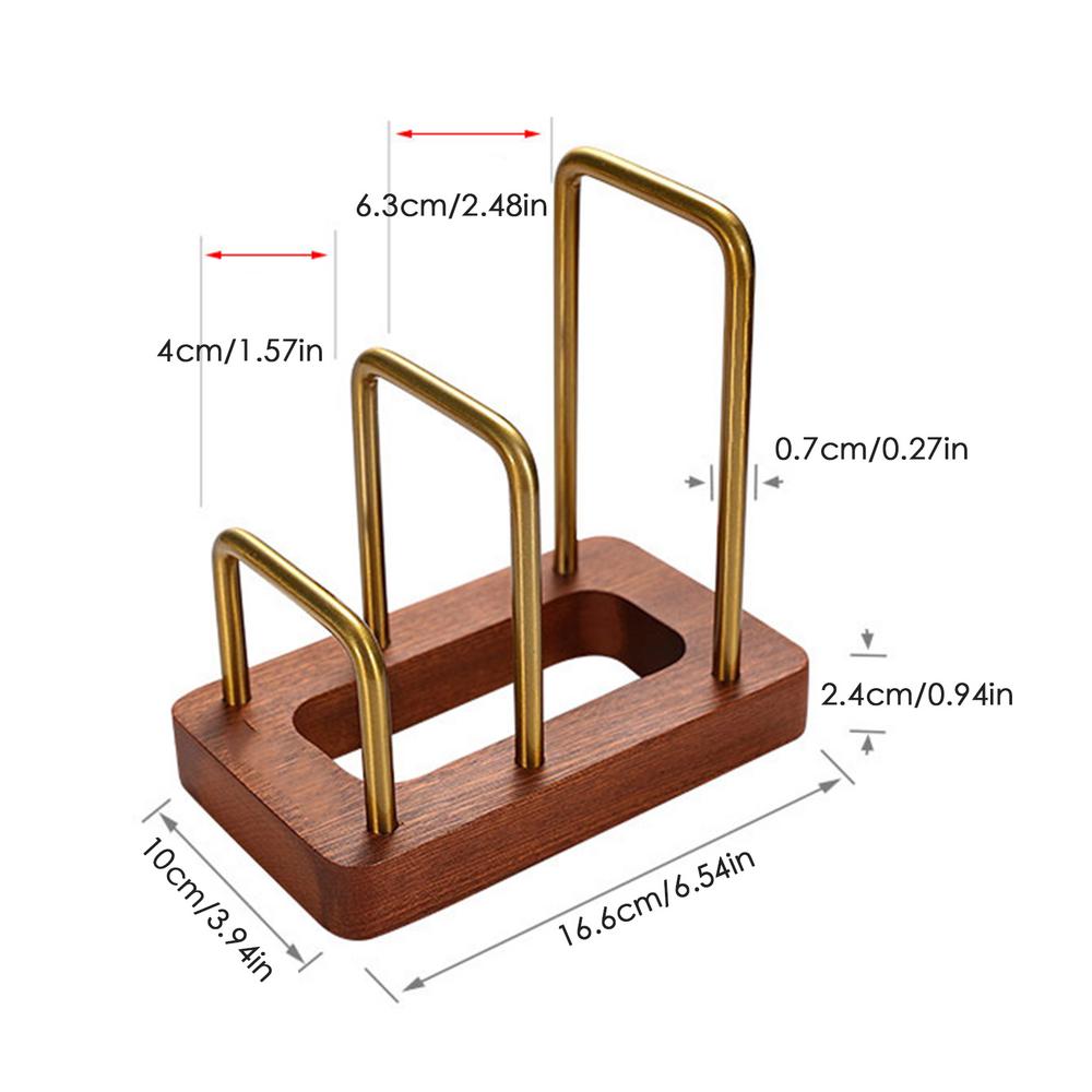Cutting Board Rack For Countertop Chopping Board Rack With Wood Base Kitchen Countertop Plate Rack With Wood Base For Plates Tra