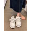 Muffin Thick-soled Dirty Little White Shoes 2025 New Small Man Taller and Thinner Comfortable and Lightweight Sports and Leisure Shoes