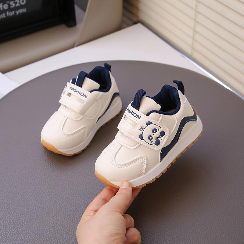 Baby sports shoes autumn new baby soft-soled toddler shoes one-year-old girl single shoes non-slip and anti-kick boys shoes