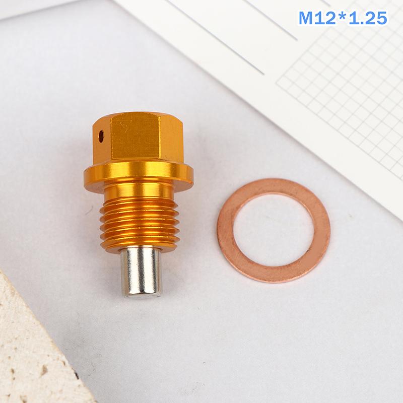 

M12X1.5 M12X1.25 M14X1.5 Магнитная пробка сливного отверстия масла Гайка поддона картера (Много доступных цветов) Odp12125/1215/1415 A5