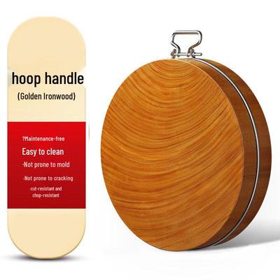 Xigangshi Ironwood Round Cutting Board