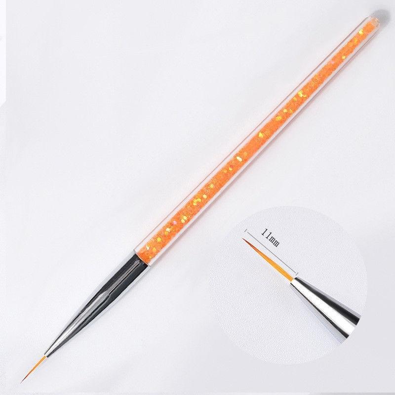 3pcs/Set Nail Art Tips Striping Drawing Painting Liner Pen Manicure Tool