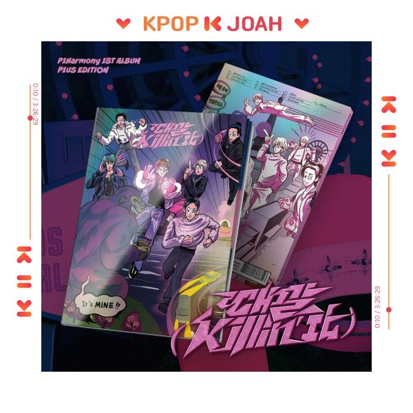 (P1us EDITION Ver.) P1Harmony [KILLIN' IT] 1st Full Album