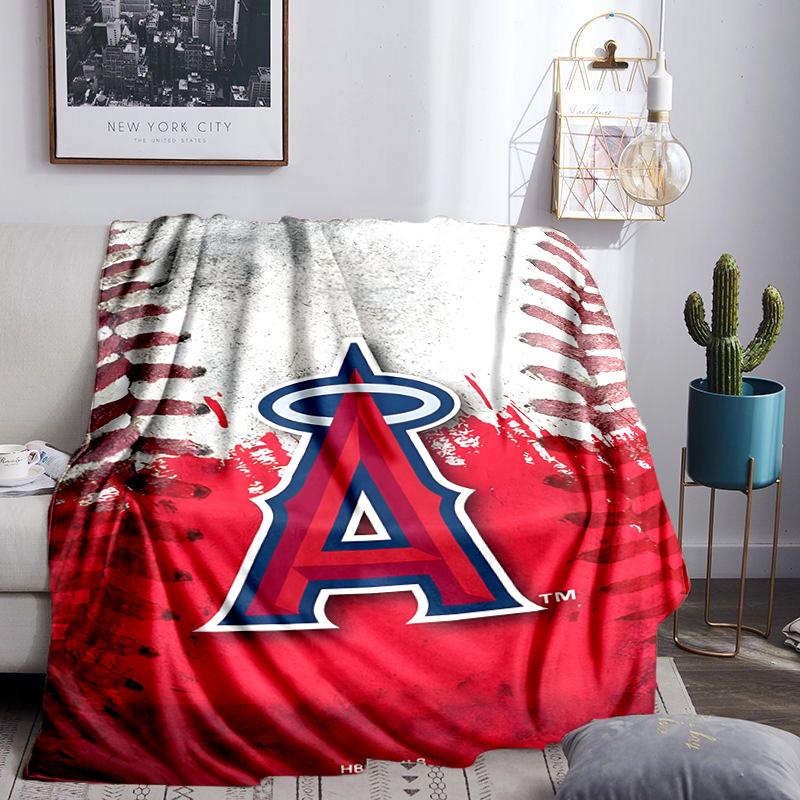 Angeles Angels Logo Blanket Lightweight Flannel Bedding Blanket Perfect for Travel, Camping, Living Rooms, Offices, Sofas, Fan Christmas gift