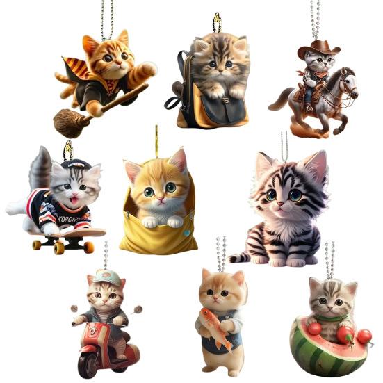 Made of Durable Acrylic Material, Lightweight and Sturdy, Ensuring Long-lasting Enjoyment Easy Hanging. Perfect for Decorating Various Areas Such As