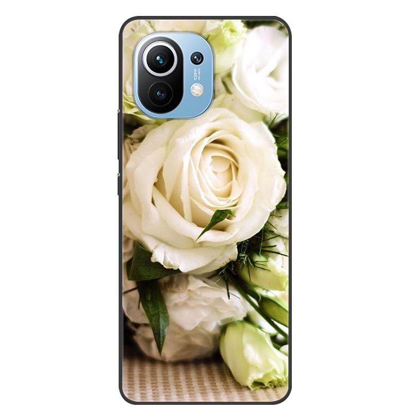 For Xiaomi 11 Lite 5G NE Case Protective Silicone TPU Phone Cases for Xiaomi Mi 11 Lite 5G Shockproof Covers 11Lite Soft Fundas