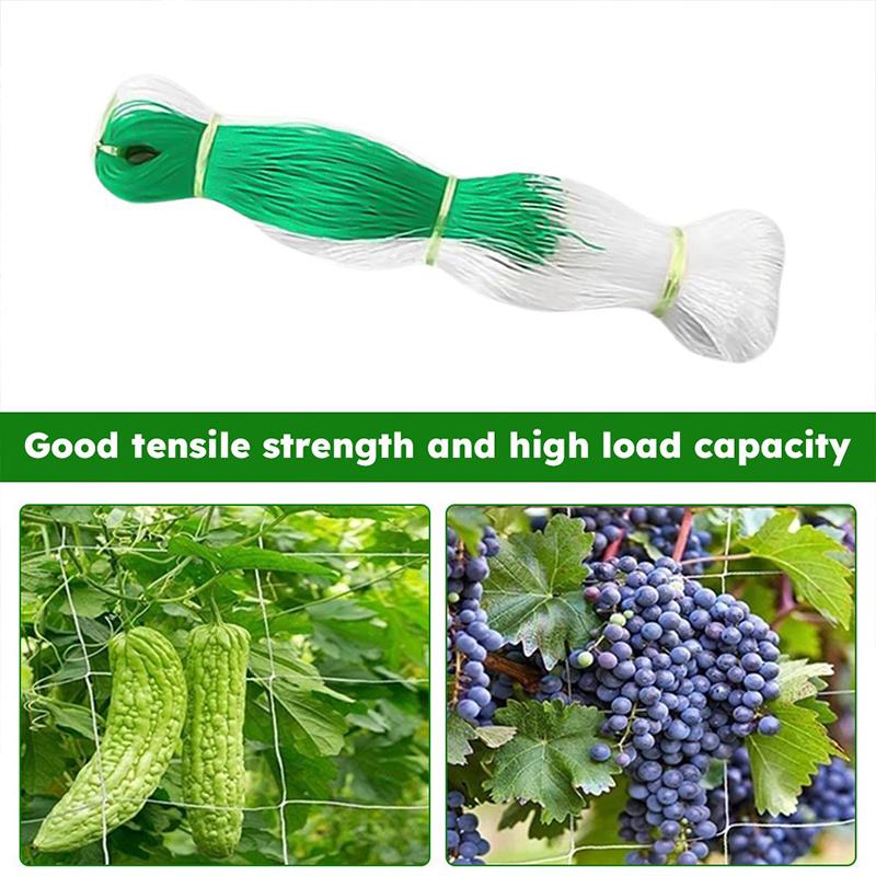 Durable Nylon Garden Climbing Net For Cucumber And Vegetables Heavy-Duty Support Easy To Install