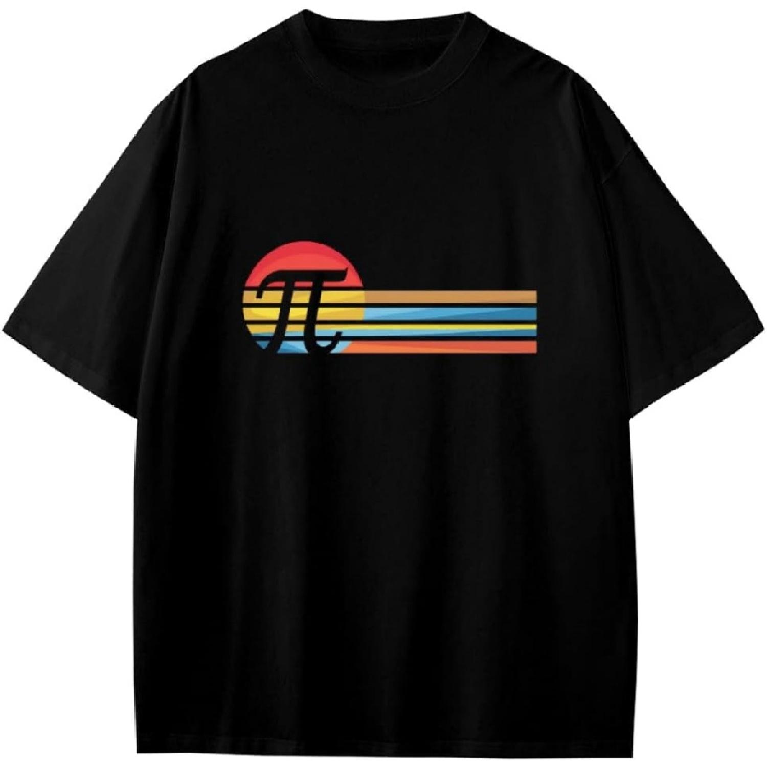 

Retro Happy Pi Day Funny Math Geeks Vintage Gift Girls Boys Teens T-Shirt Anime Gift XXXXXL різнокольоровий