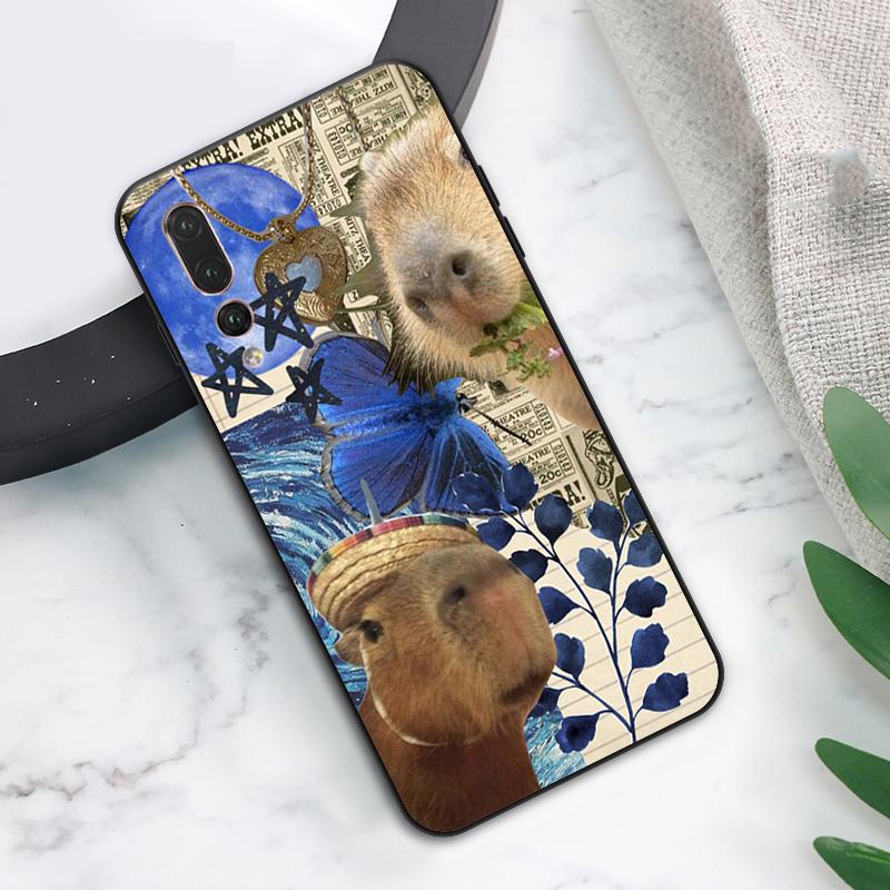 Capybara Case For Huawei Nova 12s 12i 11i 8i 7i Y73 Y70 Y90 Y60 Y72 Y61 Y91 9 10 SE P40 Lite P30 Pro