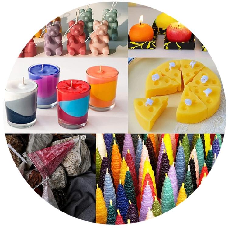 Candle Dyes Kit Colorful Liquid Colorant Pigment Set Candle Making Supplies