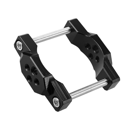 

VekAuto Мотоциклетный кронштейн для фары на руль для универсального мотоцикла, алюминиевый сплав, черный, серебристый тон