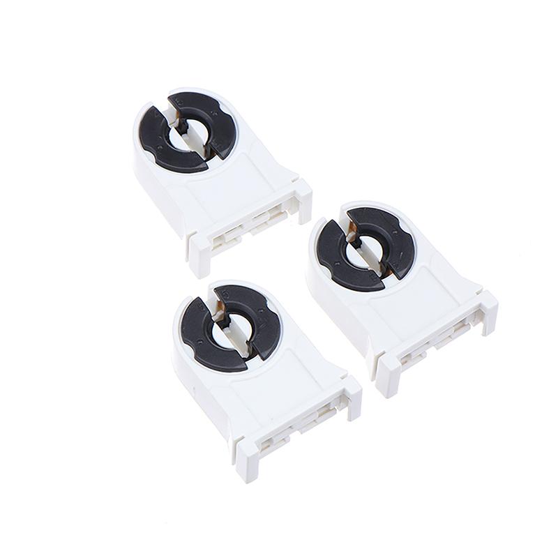 5Pcs T8/G13 Fluorescent Lamp Holder Heat-Resistant Lamp Holder Light Tube Holder Household Light Tube Holder For Home Office