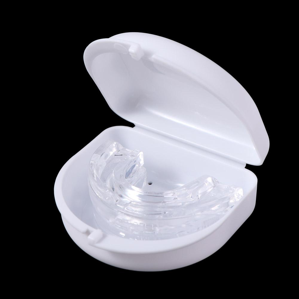 With Storage Box Anti Snoring Mouth Guard Adjustable Snoring Mouth Guard  Night Use