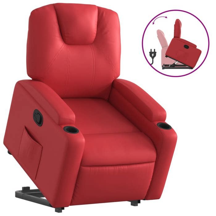 VidaXL Fauteuil Inclinable, Chaise de Relaxation avec Dossier et Repose-pied Réglables, Siège de Salon Salle de Séjour, 3204435