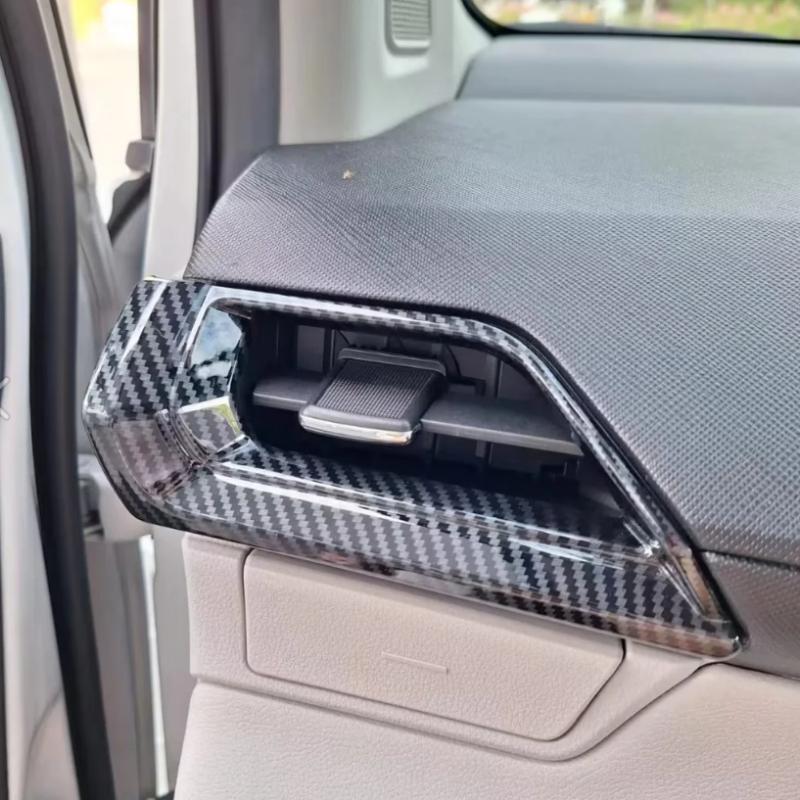 3d Sticker Lhd Abs Car Dashboard Side Air Outlet Vent Panel Trim Frame Fit For Toyota Veloz  -2024car Styling