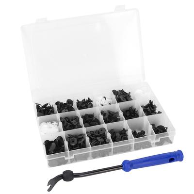 415PCS Car Clip Set with Rubber Ring Removal Tool Storage Box Replacement for Chrysler