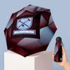 Ombrello Pieghevole Compatto West Ham United Modello Calcio Stampato Mini 5 Pieghe 8 Stecche Antivento Impermeabile Leggero Portatile
