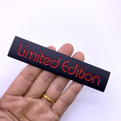 Autocolant 3D din metal pentru mașină, ediție limitată, emblemă, autocolant JDM
