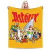 Asterixs And Obelixs Blankets Coral Fleece Plush Printed  Multi-function Soft Throw Blankets for Sofa Travel Plush Thin Quilt