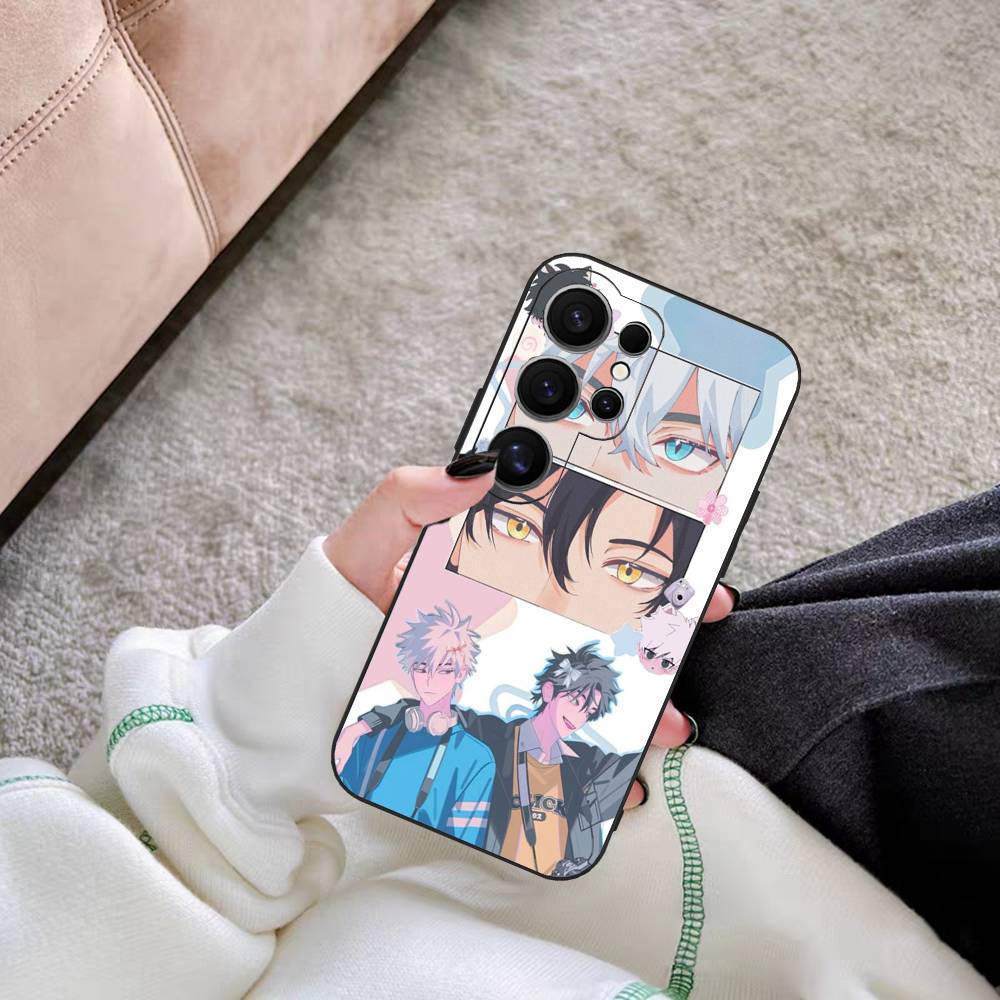 Anime TV Link Click Phone Case For Samsung S 20 21 22 23 lite plus ultra Clear Mobile Cover Funda